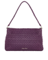 Crystal Matelasse Clutch, &pound;505, Handbags, Purple, Leather, Back view
